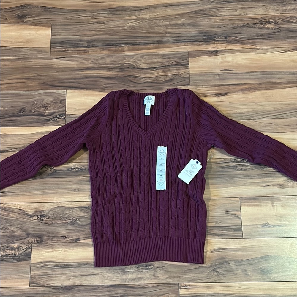 St. John's Bay V-Neck Sweater